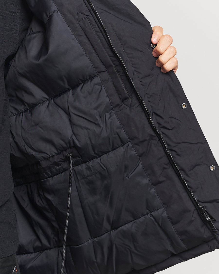 Herren | Jacken | Fred Perry | Padded Zip Through Parka Black
