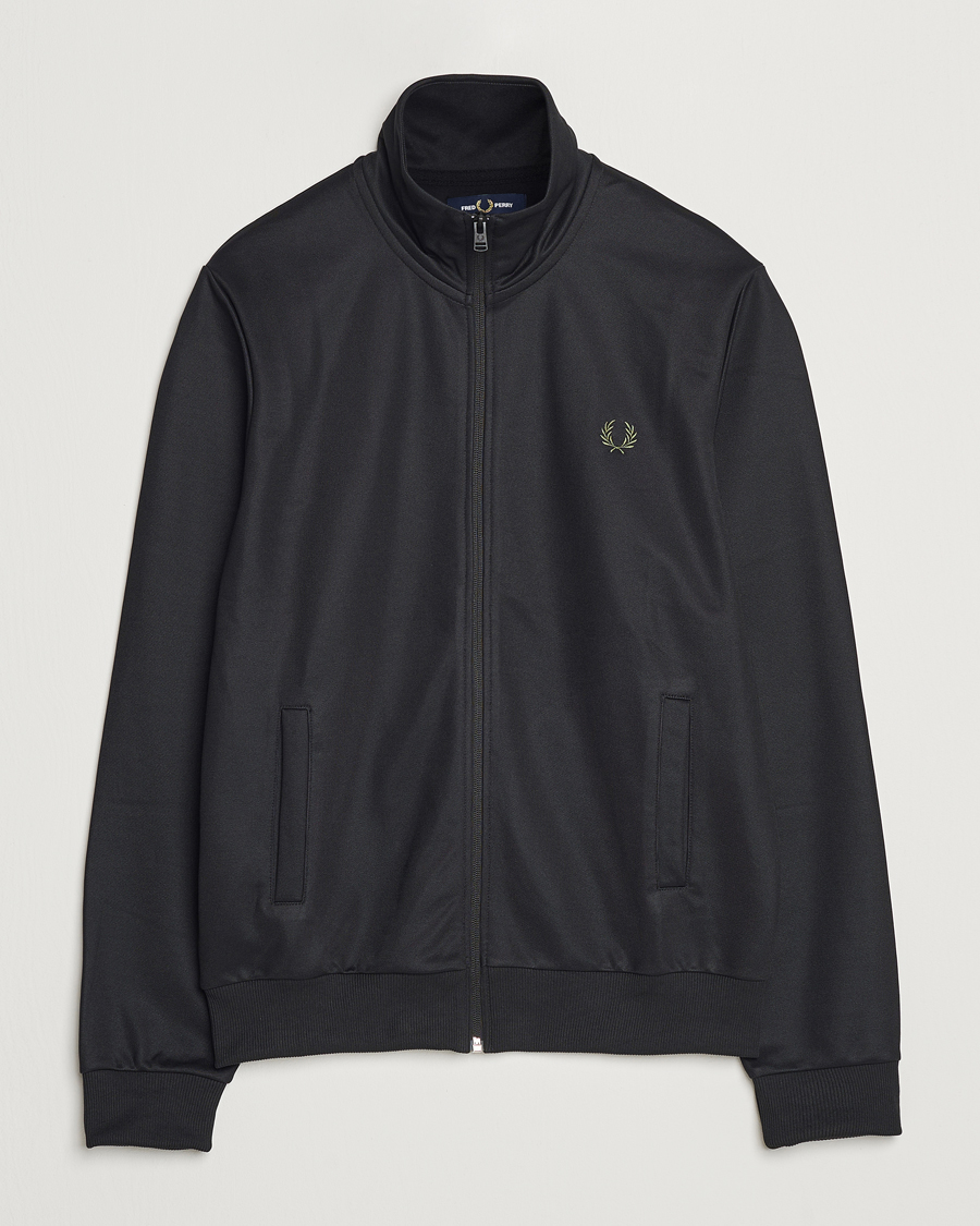 Herren | Pullover | Fred Perry | Track Jacket Black