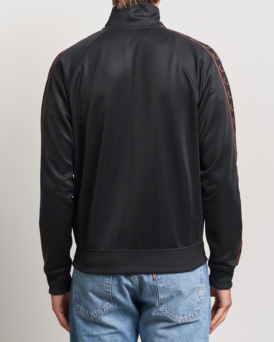 Herren | Pullover | Fred Perry | Taped Track Jacket Black