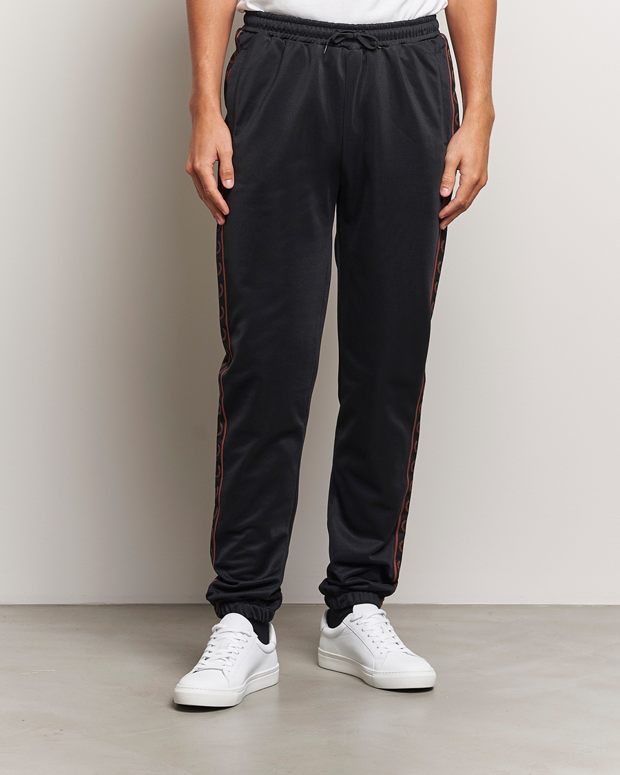 Herren | Hosen | Fred Perry | Taped Track Pants Black