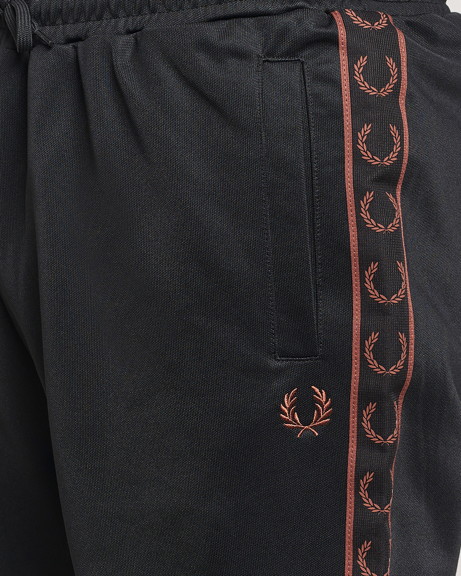 Herren | Hosen | Fred Perry | Taped Track Pants Black