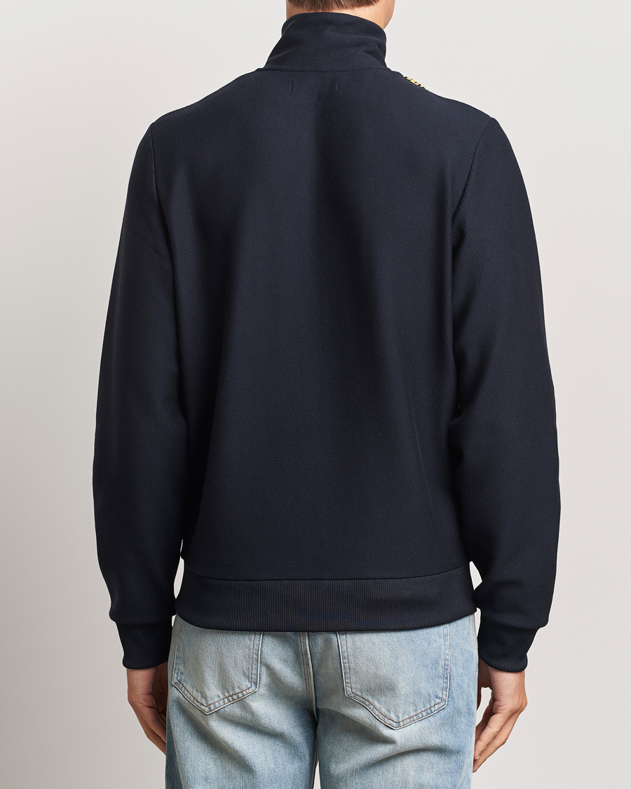 Herren | Pullover | Fred Perry | Ombre Striped Track Jacket Navy