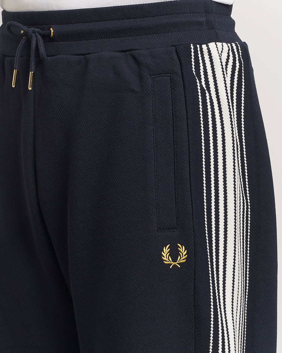 Herren | Hosen | Fred Perry | Ombre Striped Track Pants Navy