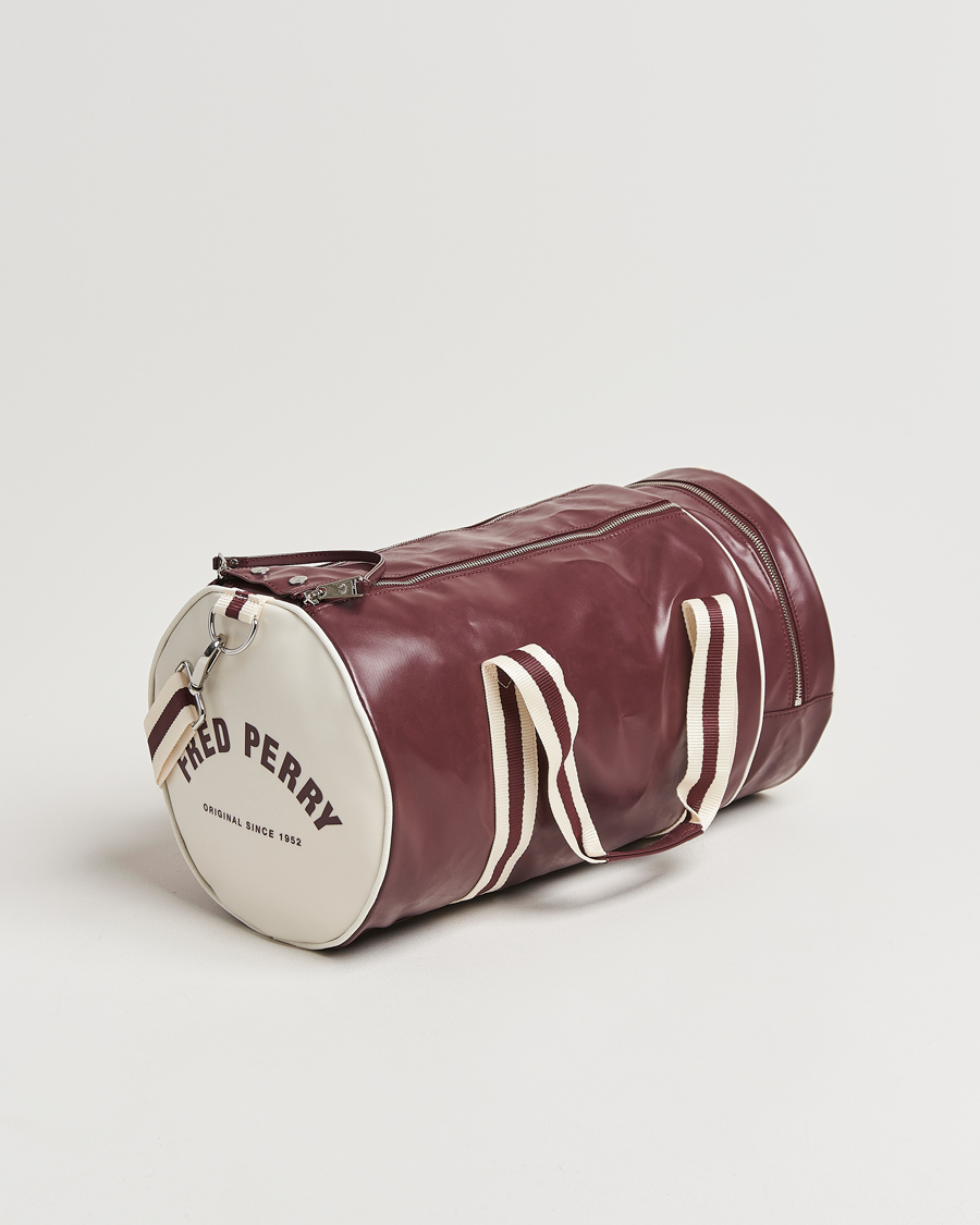 Herren | Taschen | Fred Perry | Fred PerryClassic Barrel BagOxblood/Ecru