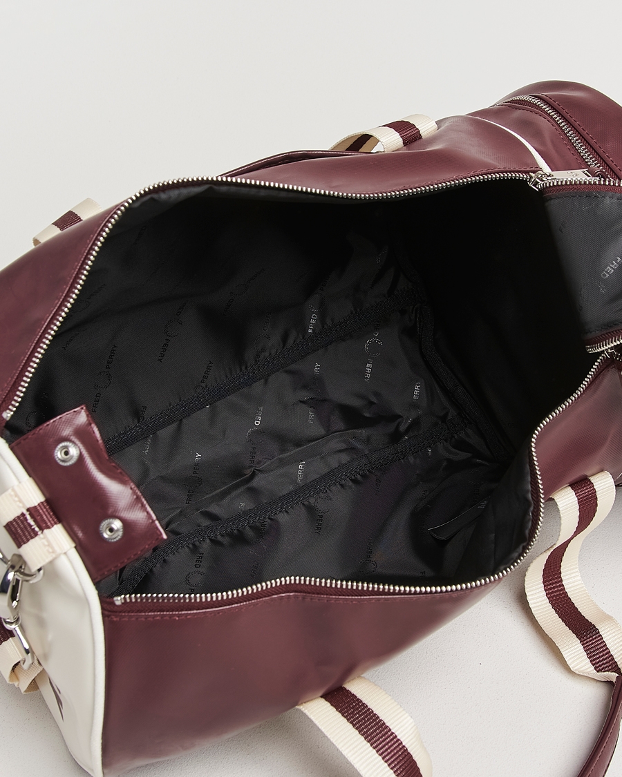 Herren | Taschen | Fred Perry | Fred PerryClassic Barrel BagOxblood/Ecru