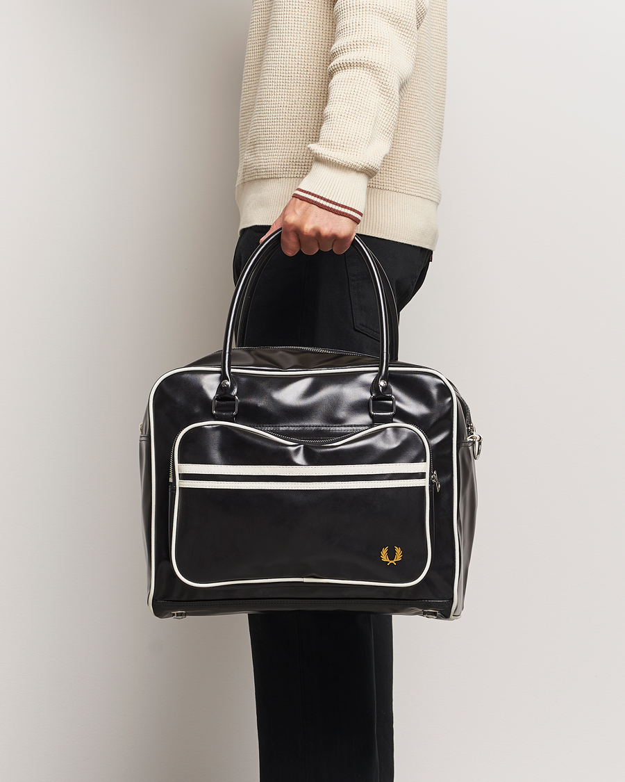 Herren | Fred Perry Classic Holdall Black/Ecru | Fred Perry | Classic Holdall Black/Ecru