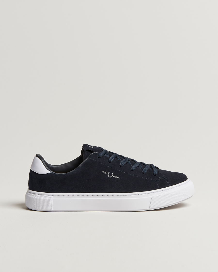 Herren | Fred Perry B71 Suede Sneaker Navy | Fred Perry | B71 Suede Sneaker Navy