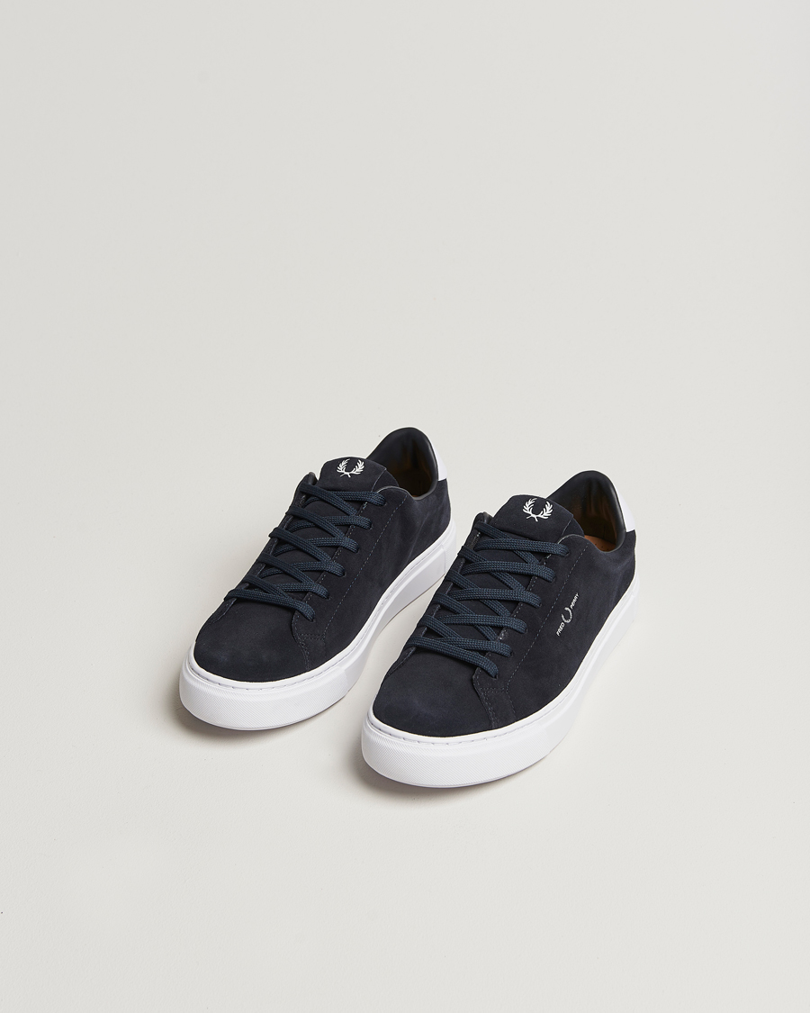 Herren | Fred Perry B71 Suede Sneaker Navy | Fred Perry | B71 Suede Sneaker Navy