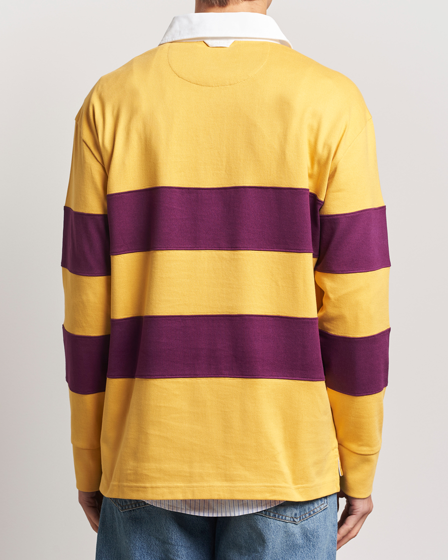 Herren | Pullover | GANT | Block Stripe Heavy Rugger Faded Sunset