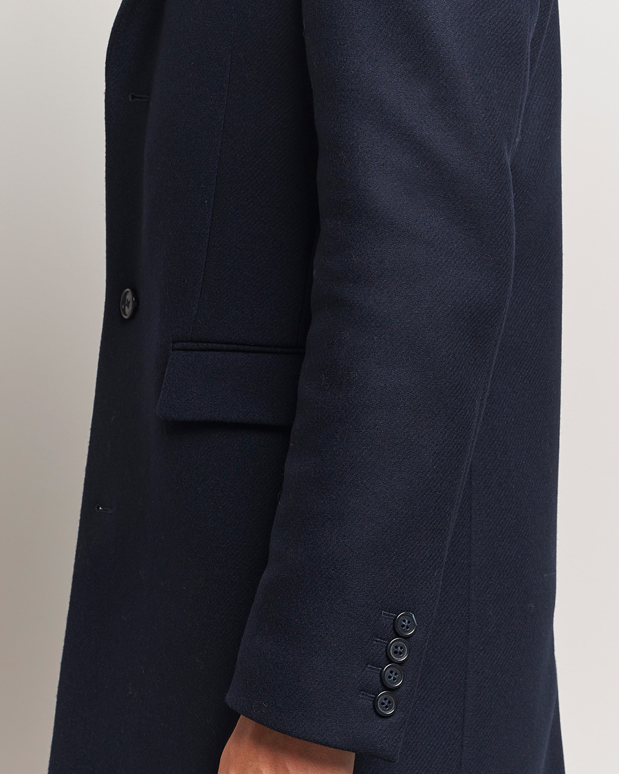 Herren | Jacken | GANT | Classic Wool Coat Night Blue