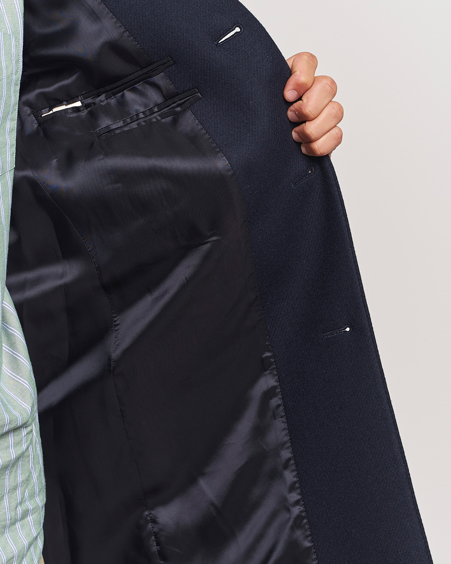 Herren | Jacken | GANT | Classic Wool Coat Night Blue