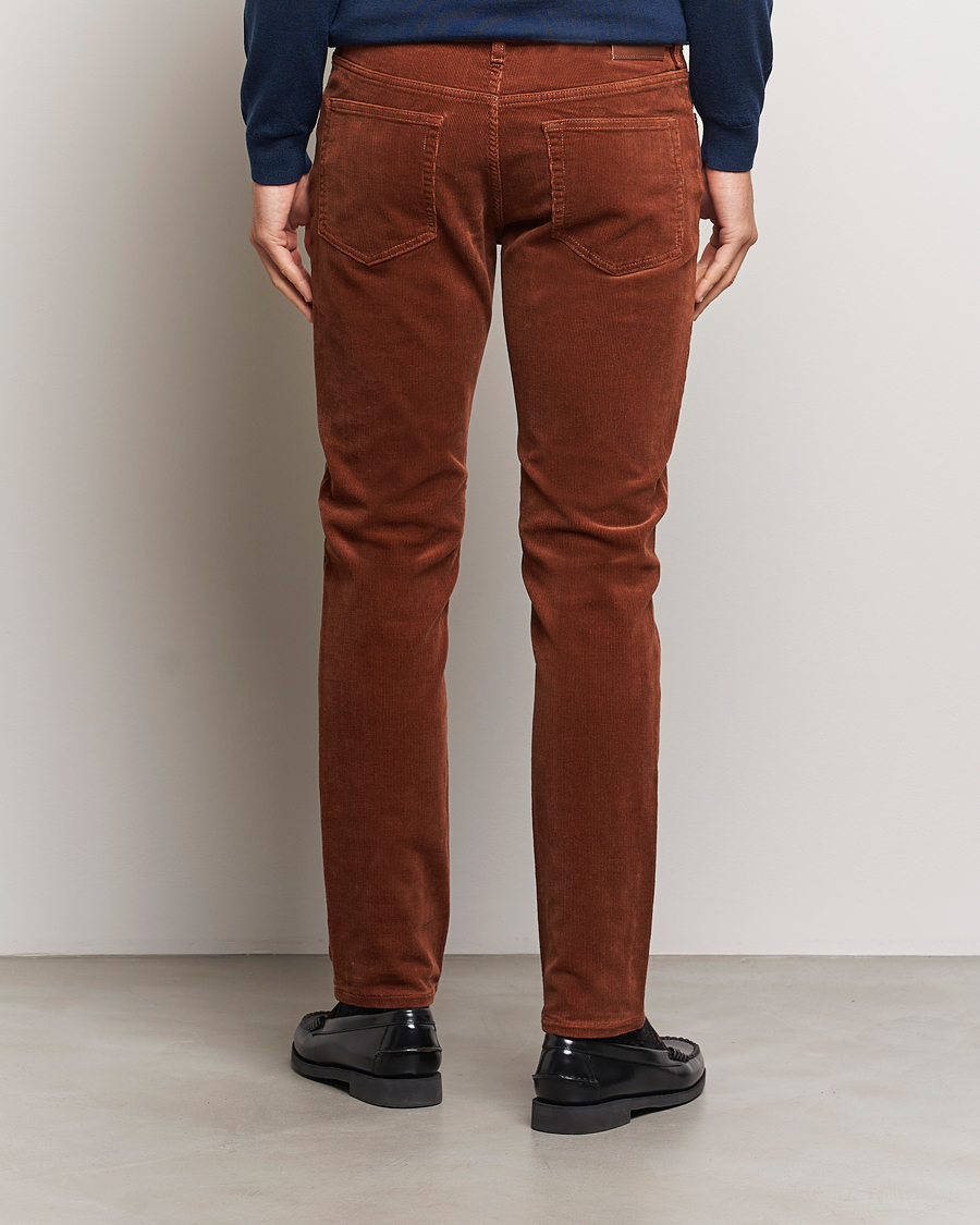 Herren | Hosen | Gant | Cord 5-Pocket Jeans Chocolate Brown