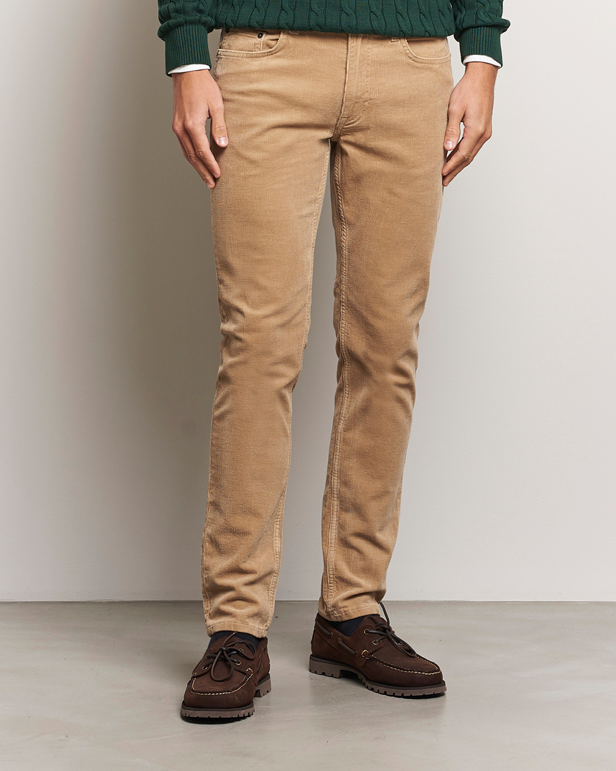 Herren | Hosen | GANT | Cord 5-Pocket Jeans Dark Khaki