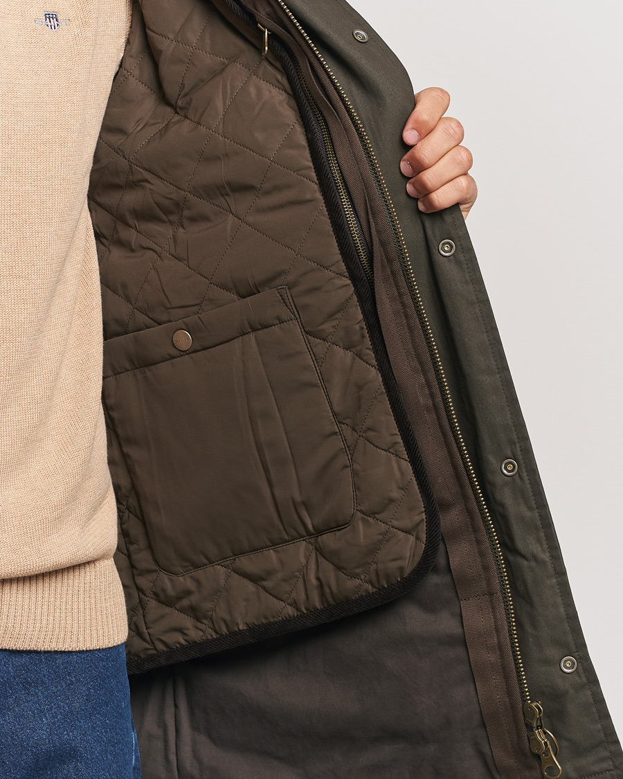 Herren | Jacken | GANT | Double Decker Jacket Dark Sage