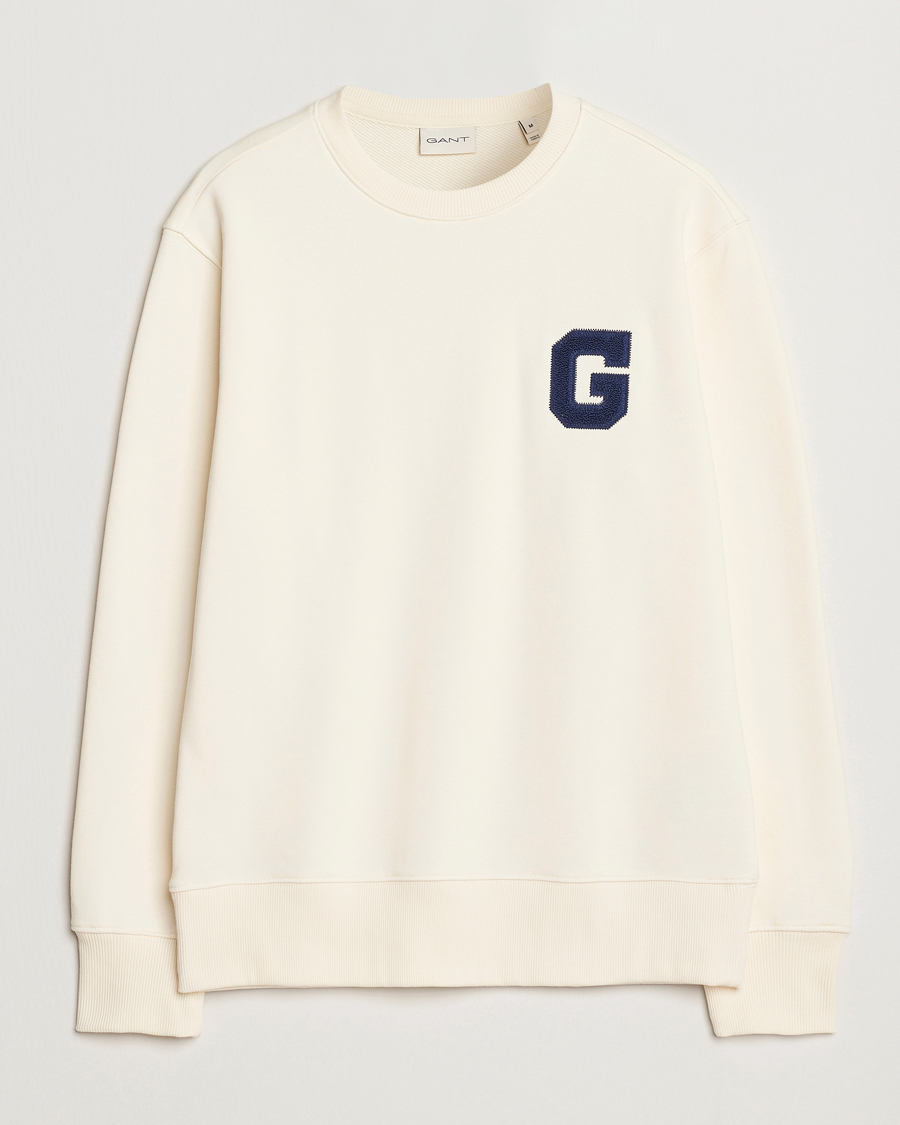 Herren | Pullover | GANT | G Graphic Sweatshirt Cream