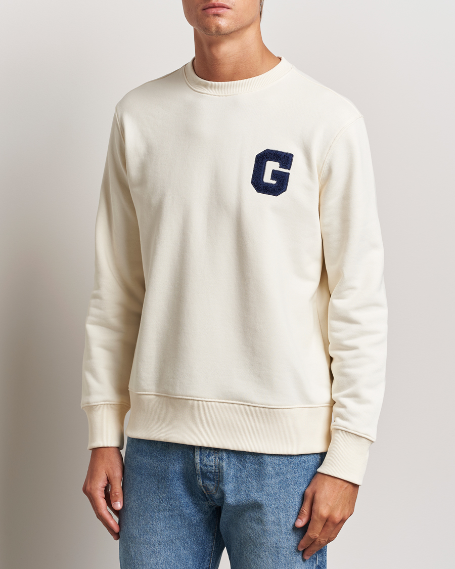 Herren | Pullover | GANT | G Graphic Sweatshirt Cream