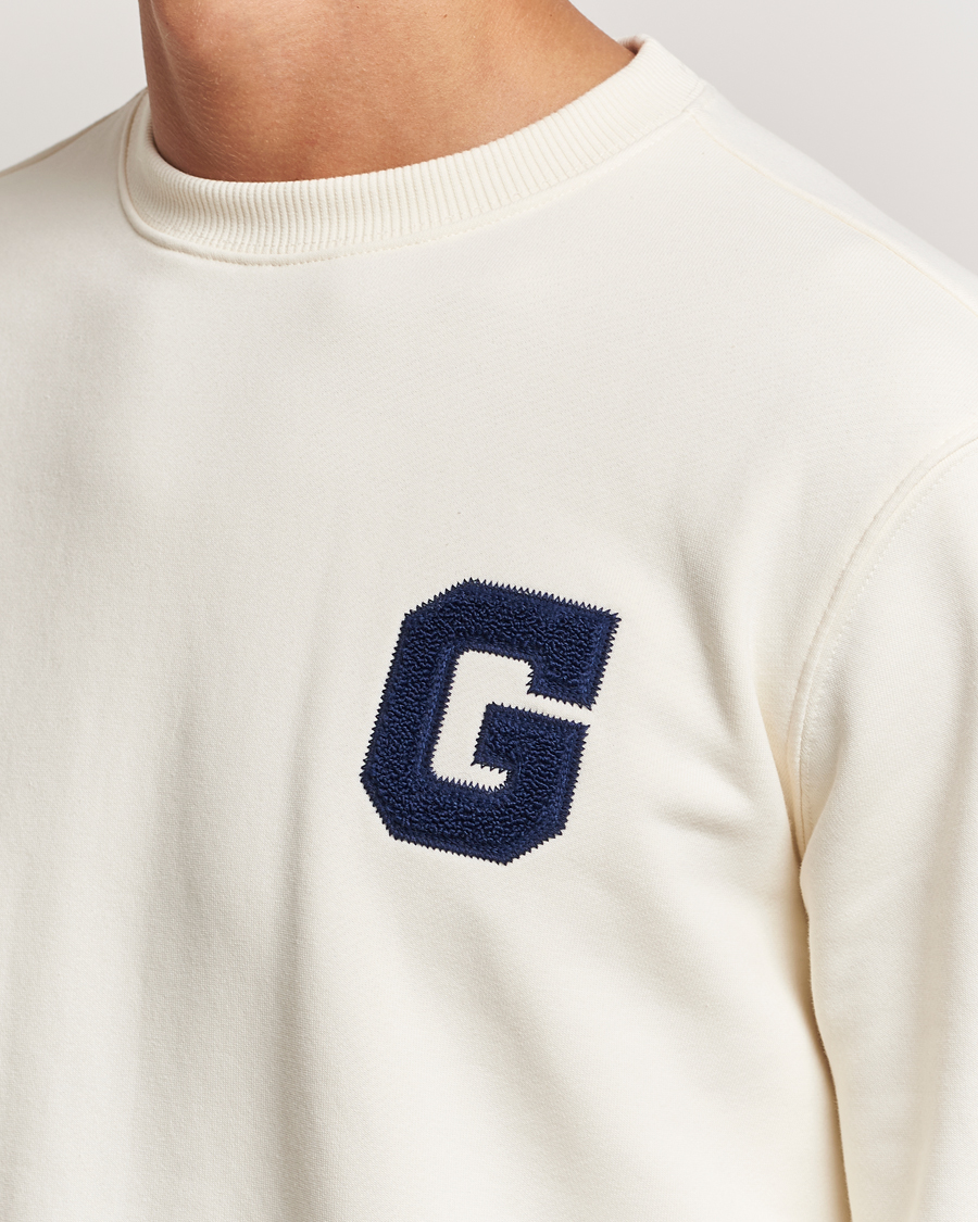 Herren | Pullover | GANT | G Graphic Sweatshirt Cream