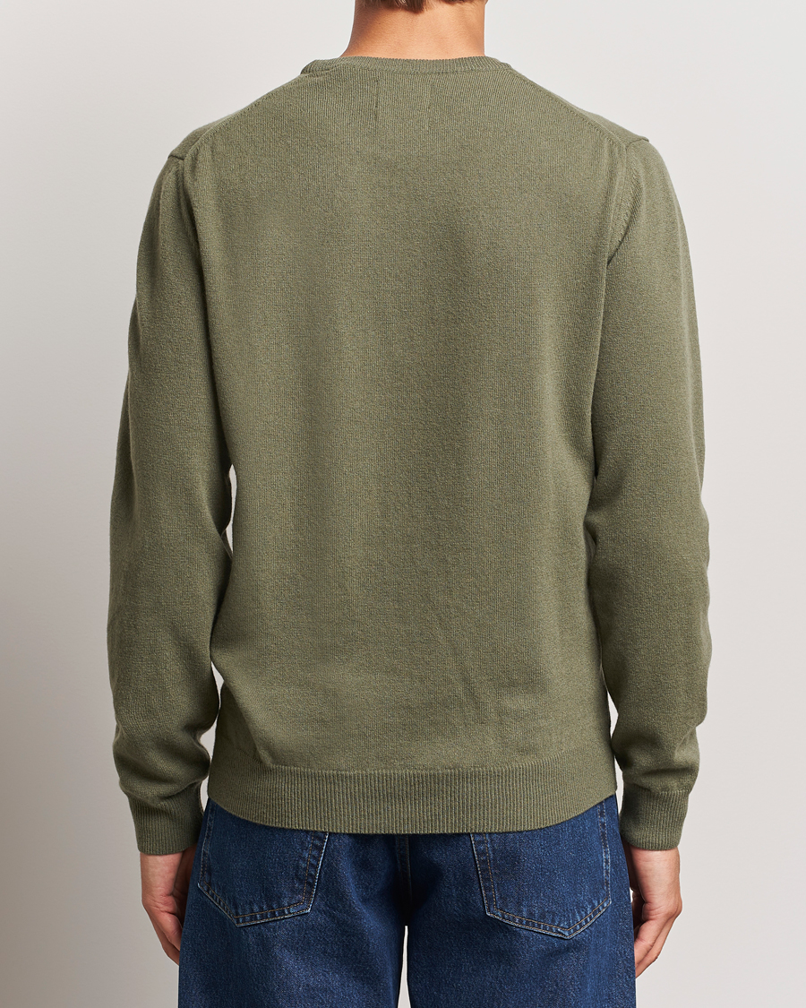 Herren | Pullover | GANT | Lambswool Crew Neck Pullover Juniper Green