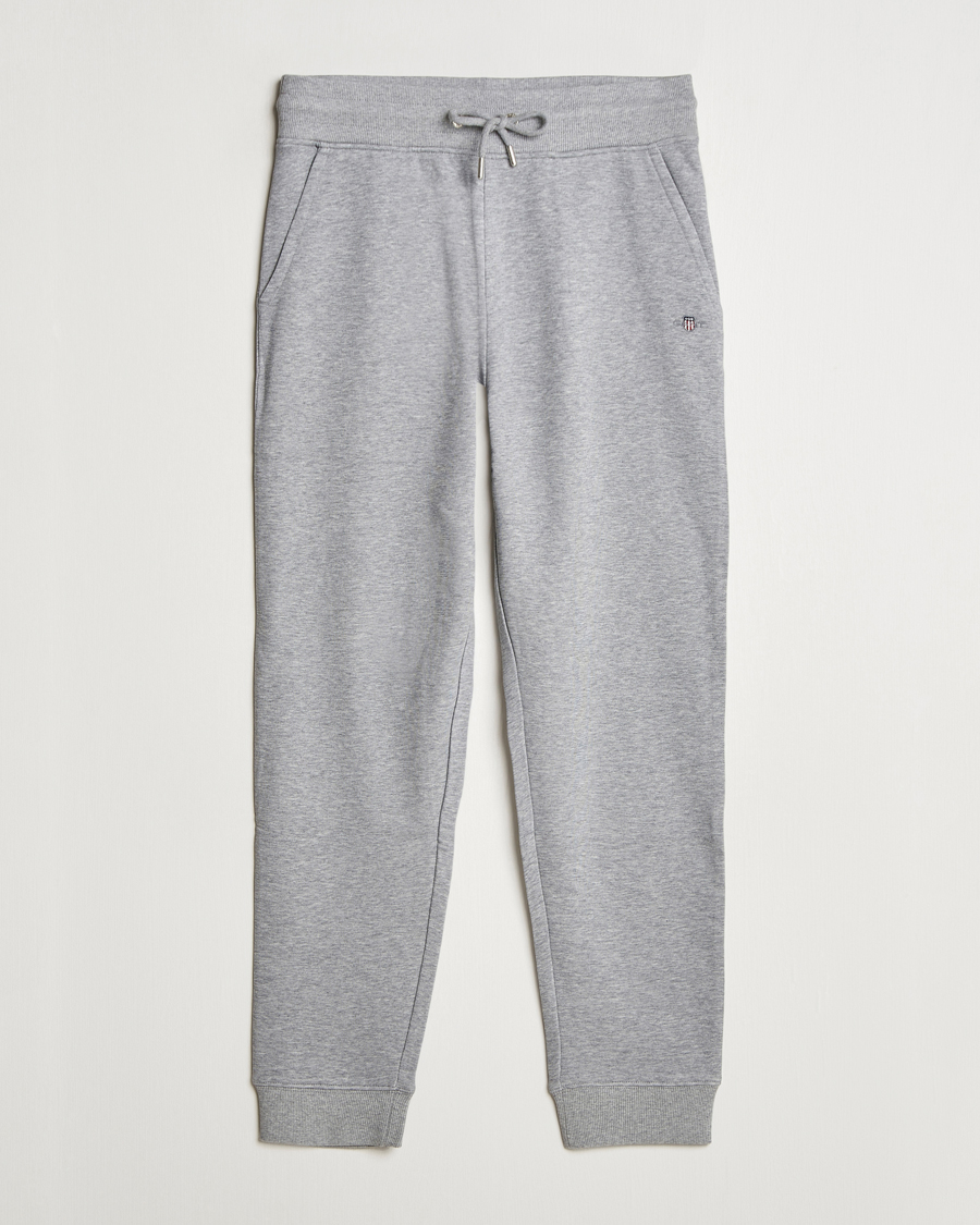 Herren | Hosen | GANT | Original Sweatpant Grey Melange