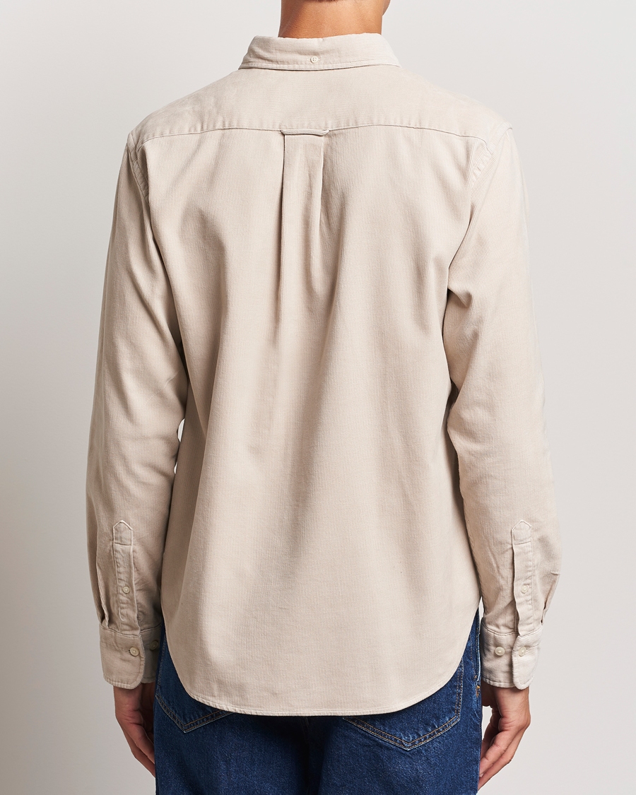 Herren | Hemden | Gant | Regular Fit Corduroy Shirt Putty
