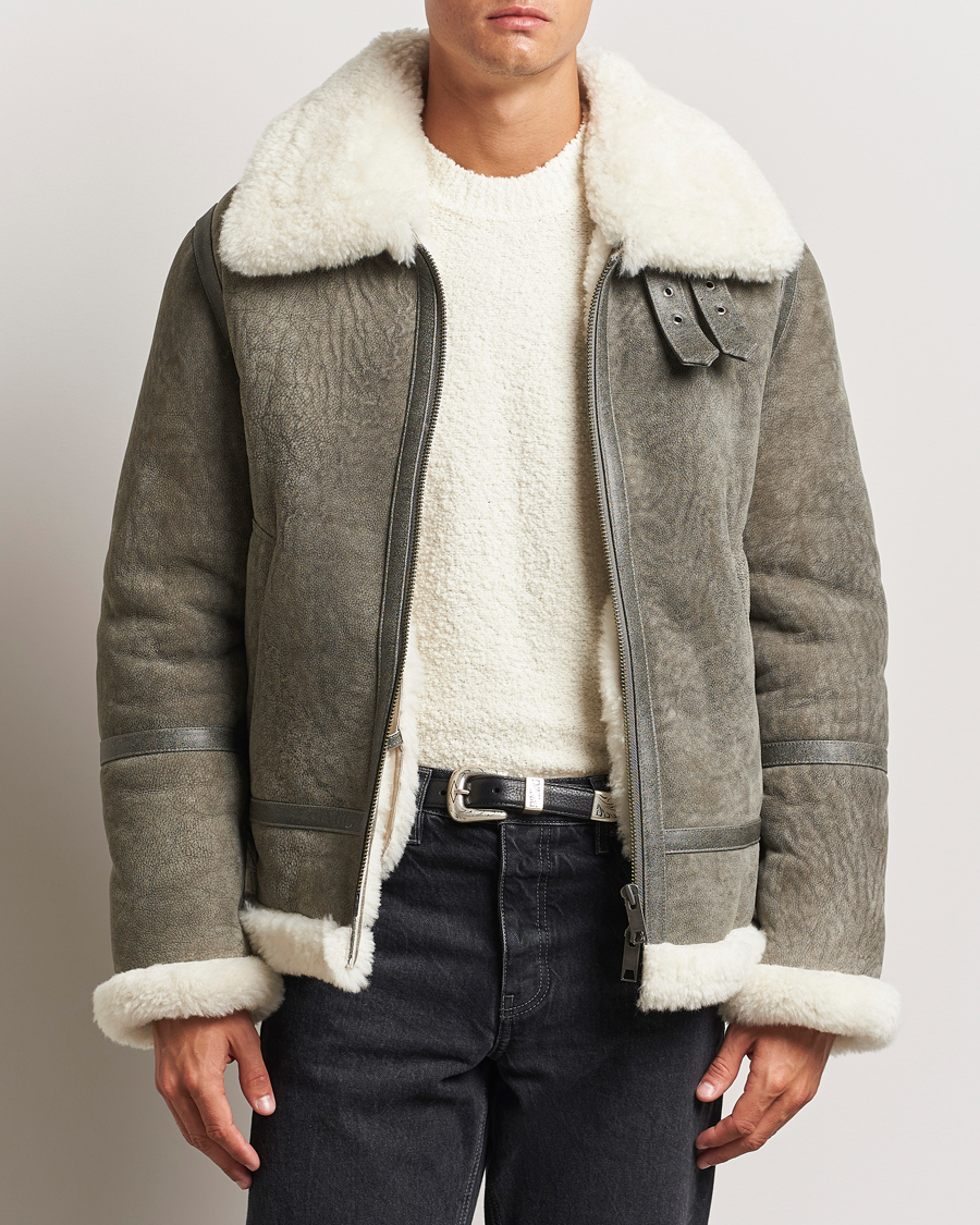 Herren | Jacken | GANT | Shearling Jacket Desert Brown