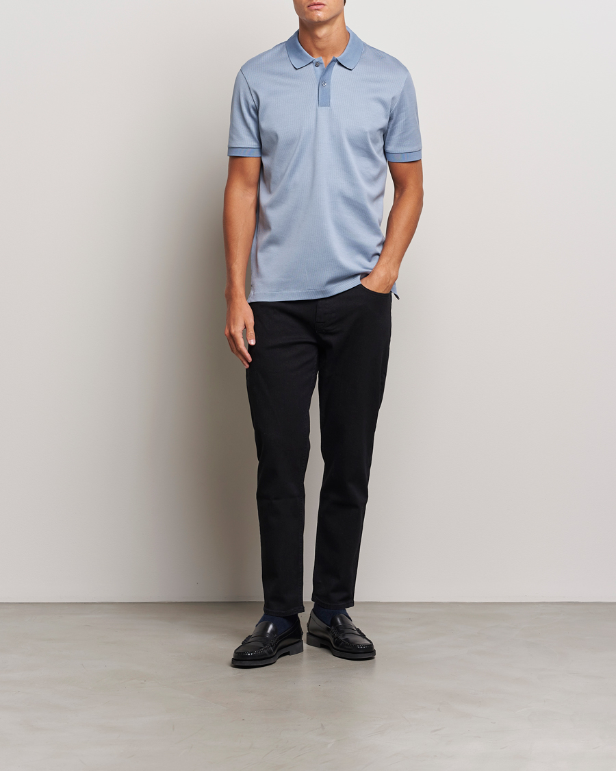 Herren | Poloshirts | BOSS BLACK | Parlay Polo Open Blue