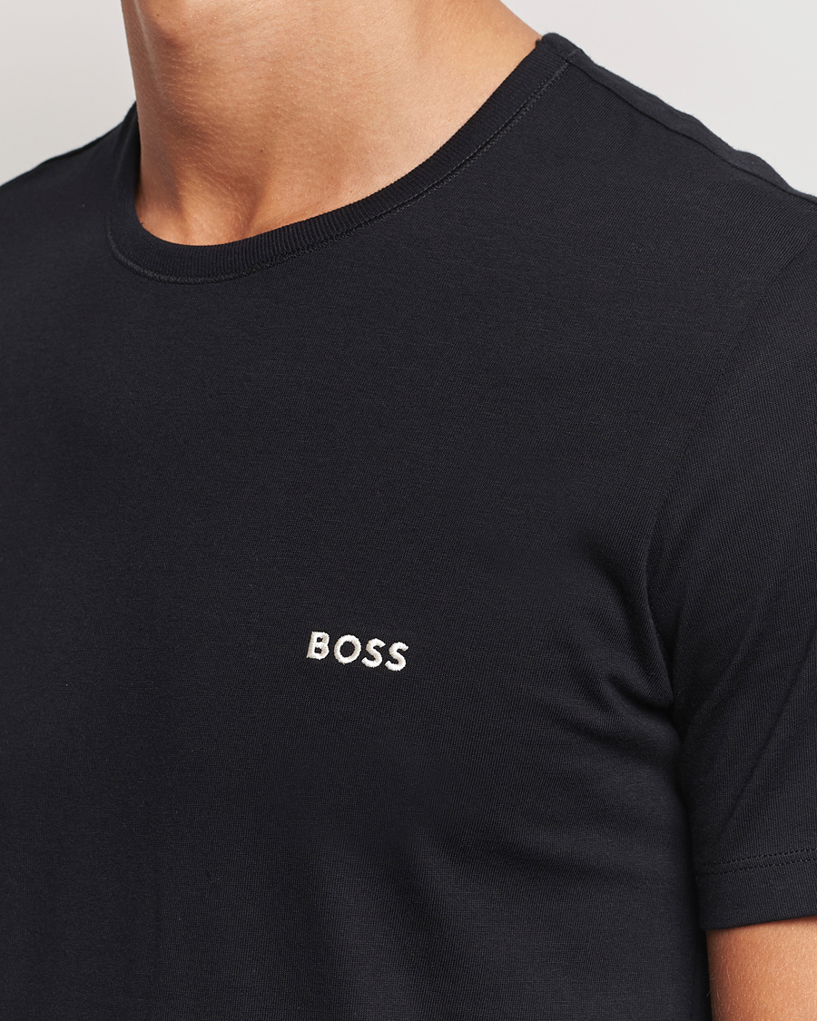 Herren | T-Shirts | BOSS BLACK | 3-Pack Crew Neck T-Shirt White/Grey/Black