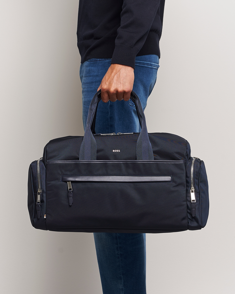 Herren | BOSS BLACK Highway Weekendbag Dark Blue | BOSS BLACK | Highway Weekendbag Dark Blue