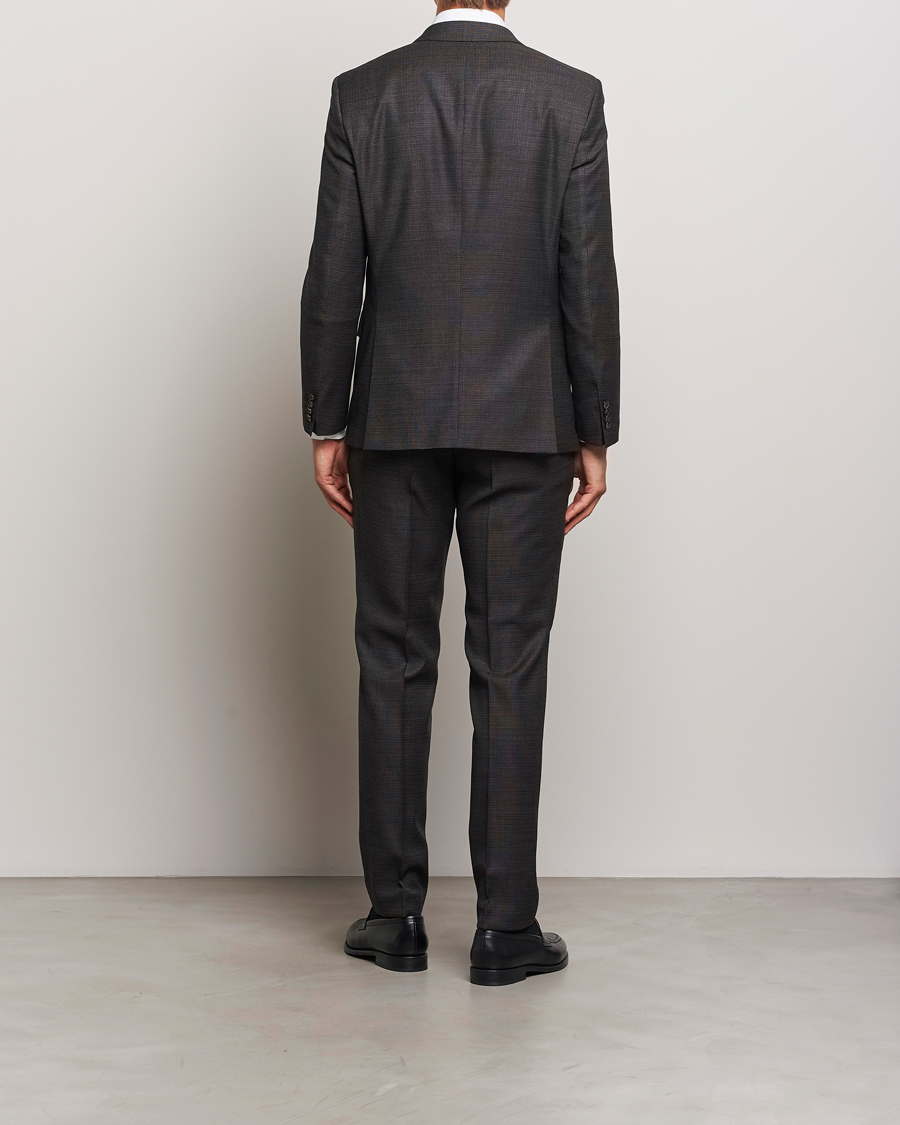 Herren | Anzüge | BOSS BLACK | Huge Wool Suit Open Green