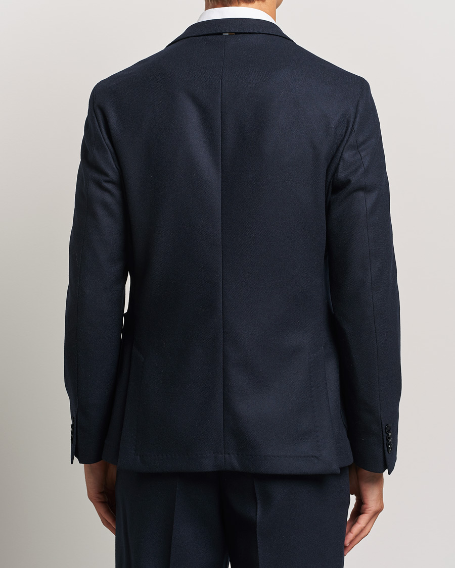 Herren | Sakkos | BOSS BLACK | Hanry Wool Patch Pocket Blazer Dark Blue