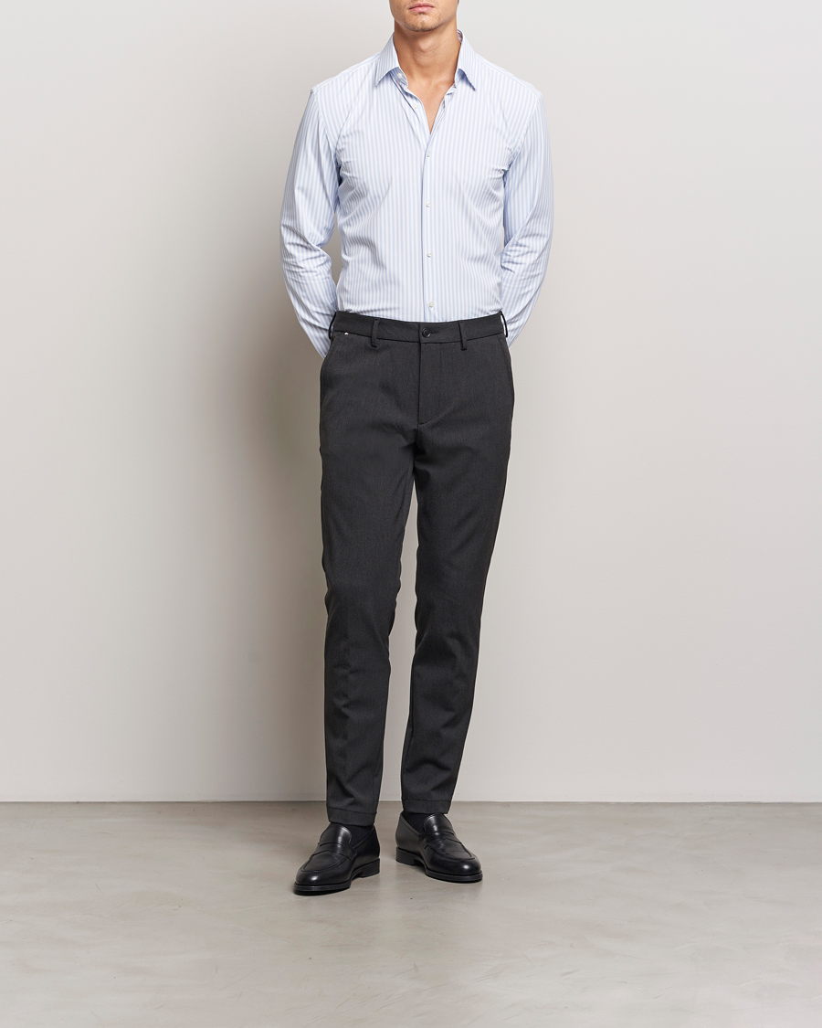 Herren | Hosen | BOSS BLACK | Kaiton Structured Chinos Black