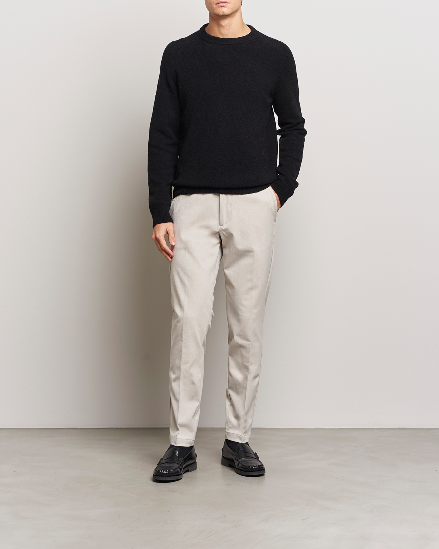 Herren | Hosen | BOSS BLACK | Kaiton Structured Chinos Light Beige