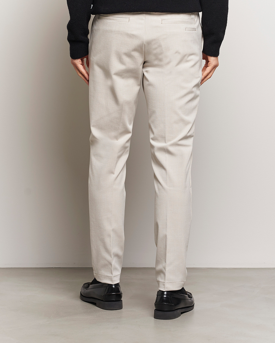 Herren | Hosen | BOSS BLACK | Kaiton Structured Chinos Light Beige