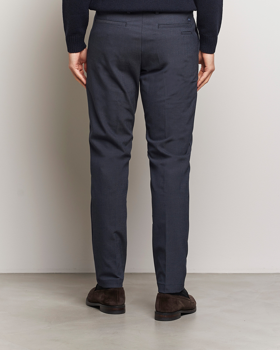 Herren | Hosen | BOSS BLACK | Kaiton Structured Chinos Dark Blue