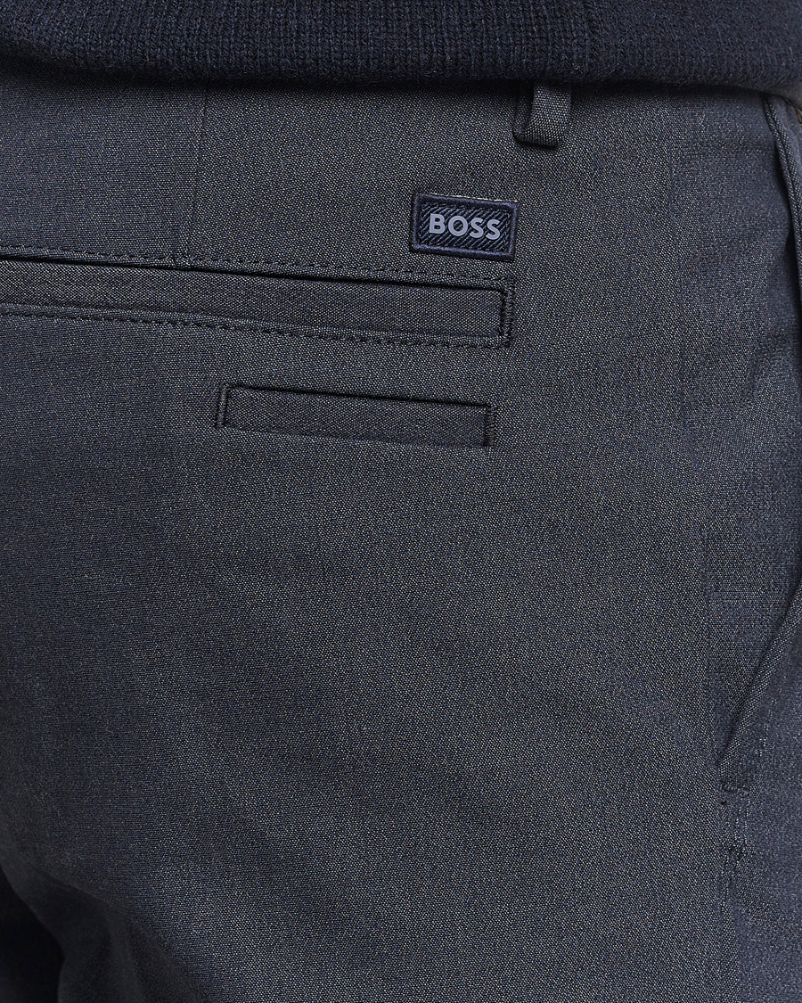 Herren | Hosen | BOSS BLACK | Kaiton Structured Chinos Dark Blue