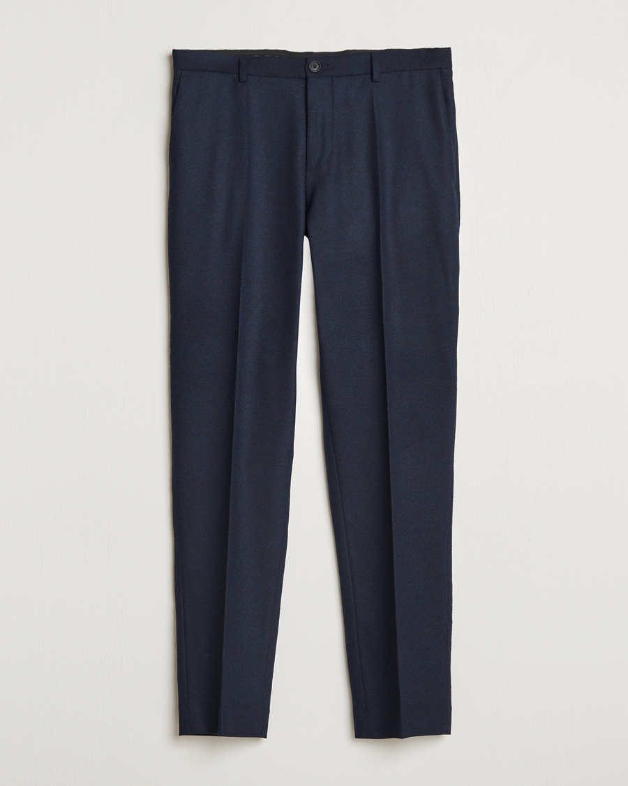 Herren | Hosen | BOSS BLACK | Genius Wool Tech Trousers Dark Blue