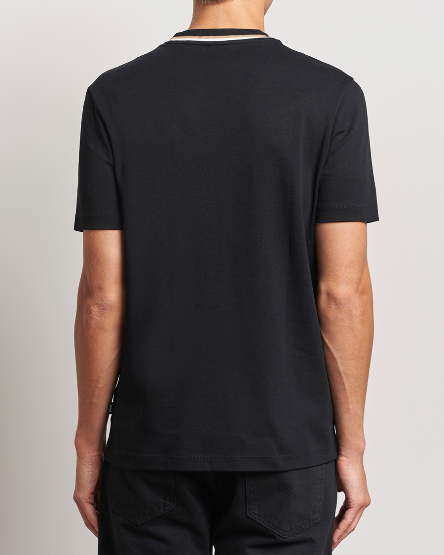Herren | T-Shirts | BOSS BLACK | Thompson Crew Neck T-Shirt Black