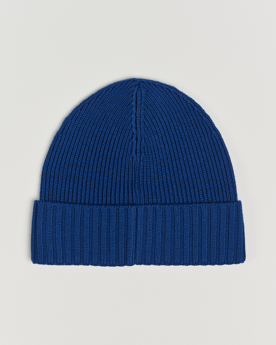 Herren | BOSS BLACK Fati Wool Beanie Open Blue | BOSS BLACK | Fati Wool Beanie Open Blue