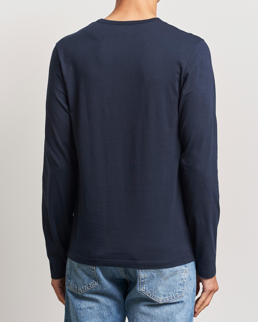 Herren | T-Shirts | BOSS BLACK | 3-Pack Long Sleeve T-Shirt Navy/Green/Black