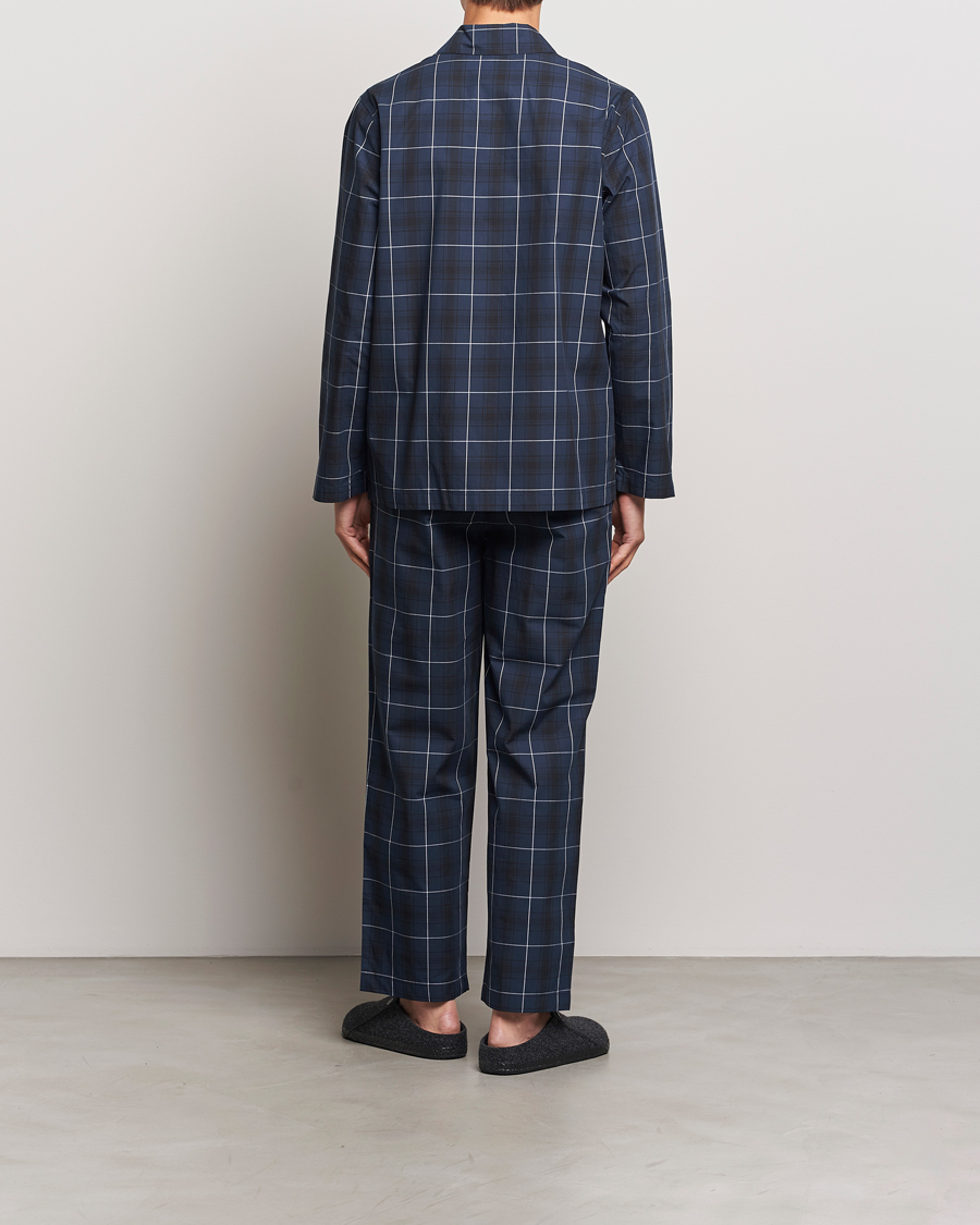 Herren | Schlafanzüge & Bademäntel | BOSS BLACK | Urban Checked Pyjama Set Dark Blue