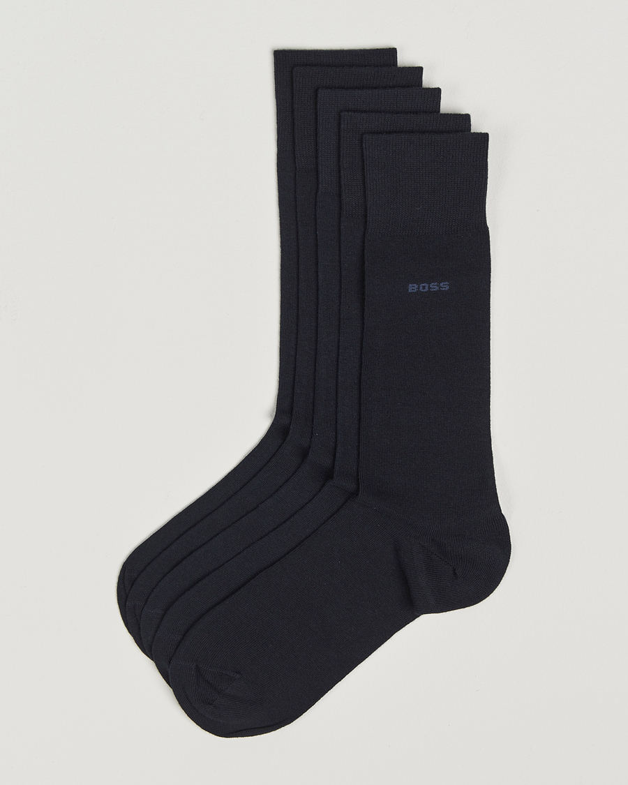 Herren | Unterwäsche | BOSS BLACK | 5-Pack RS Uni Socks Dark Blue
