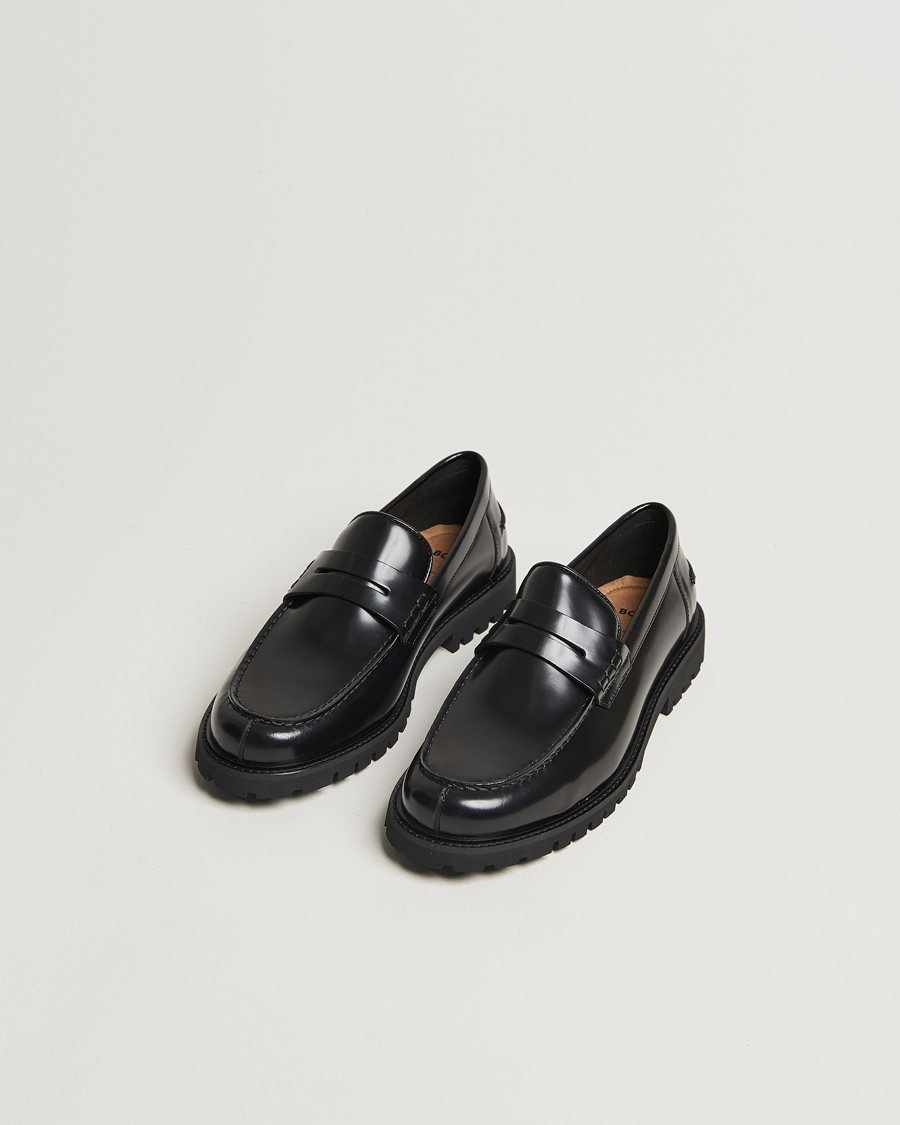Herren | BOSS BLACK Richayl Leather Loafer Black | BOSS BLACK | Richayl Leather Loafer Black