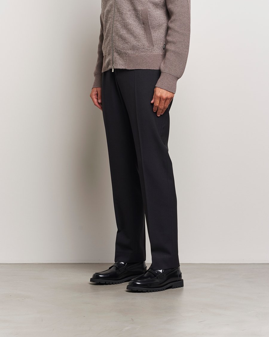 Herren | BOSS BLACK Richayl Leather Loafer Black | BOSS BLACK | Richayl Leather Loafer Black