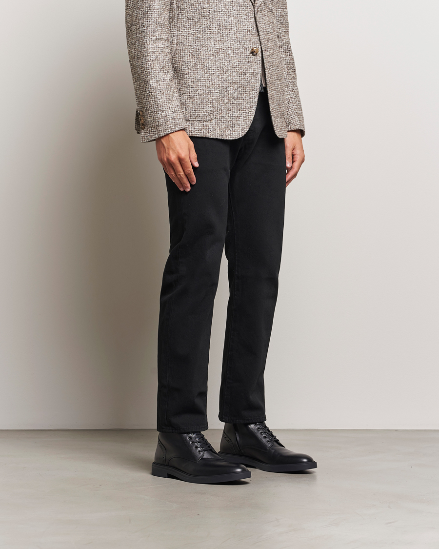 Herren | BOSS BLACK Calev Leather Boot Black | BOSS BLACK | Calev Leather Boot Black