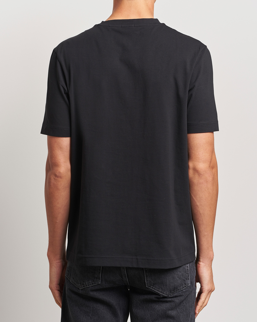Herren | T-Shirts | BOSS ORANGE | Tchup Logo Crew Neck T-Shirt Black