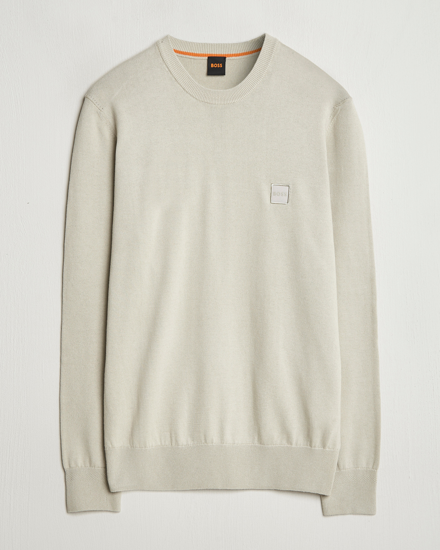 Herren | Pullover | BOSS ORANGE | Kanovano Knitted Sweater Light Beige