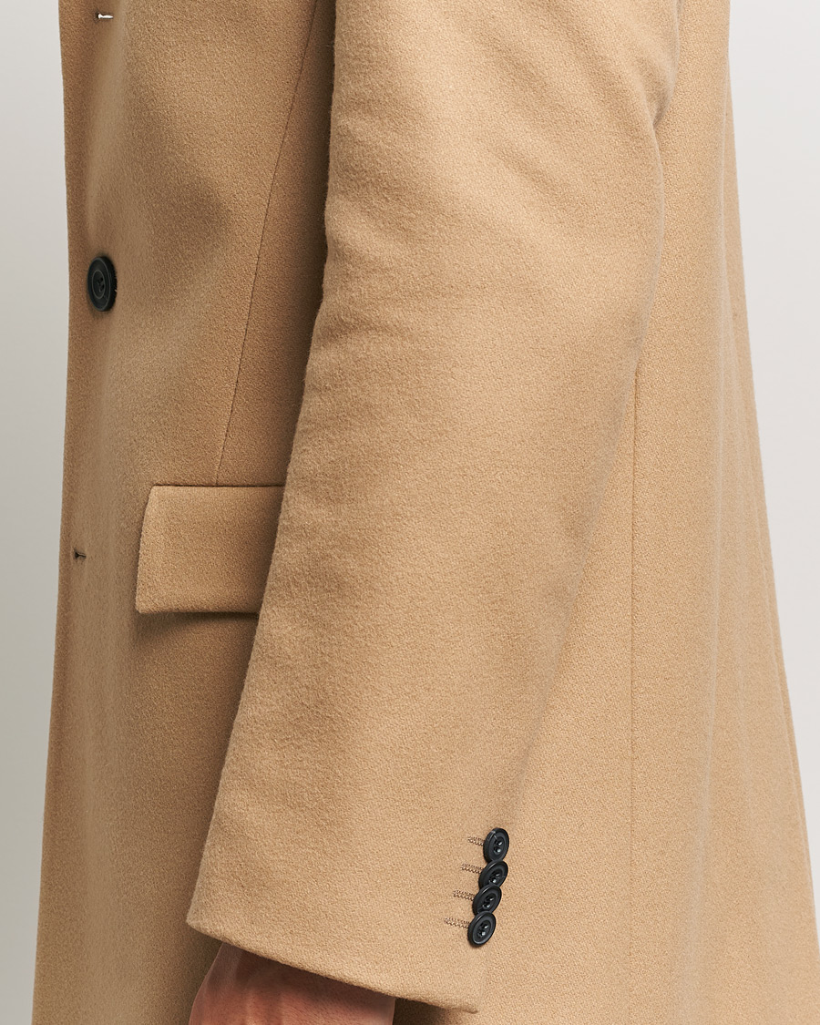Herren | Jacken | HUGO | Migor Wool Coat Medium Beige