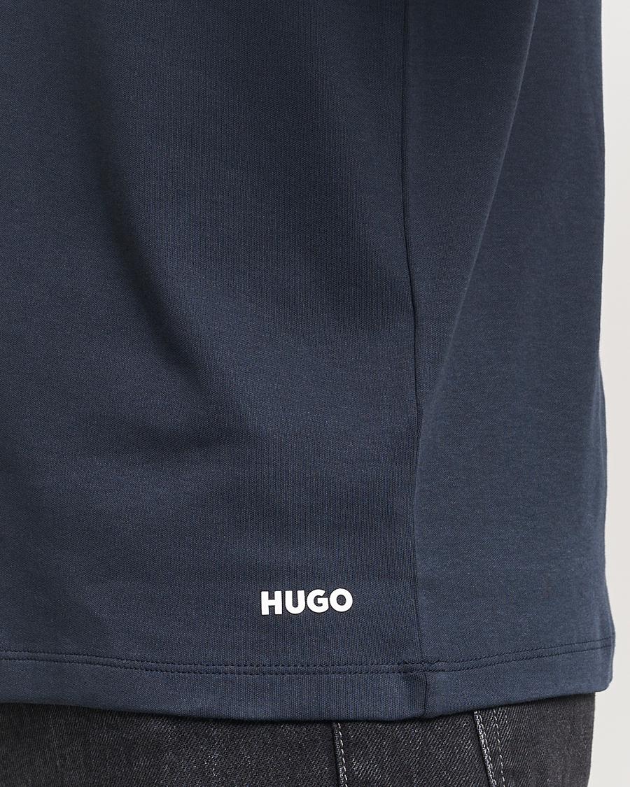 Herren | T-Shirts | HUGO | Dozy Crew Neck T-Shirt Dark Blue