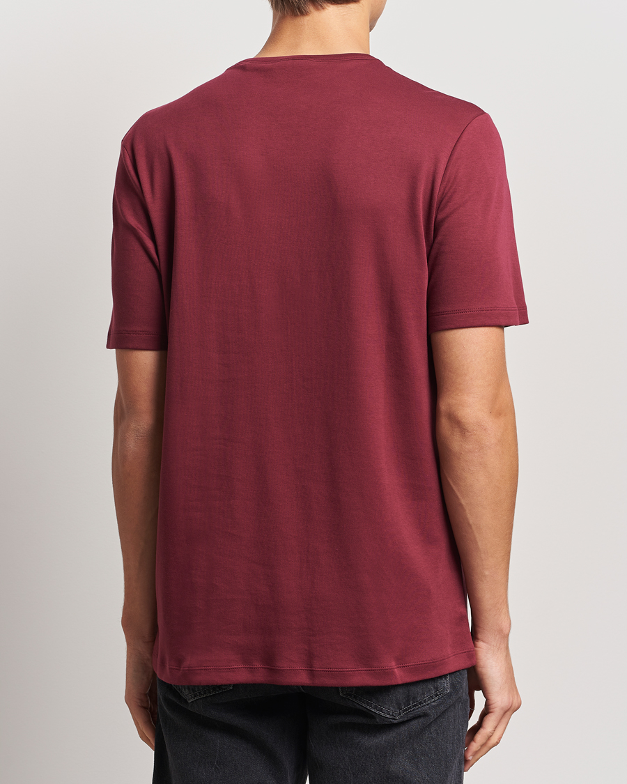 Herren | T-Shirts | HUGO | Dozy Crew Neck T-Shirt Dark Red