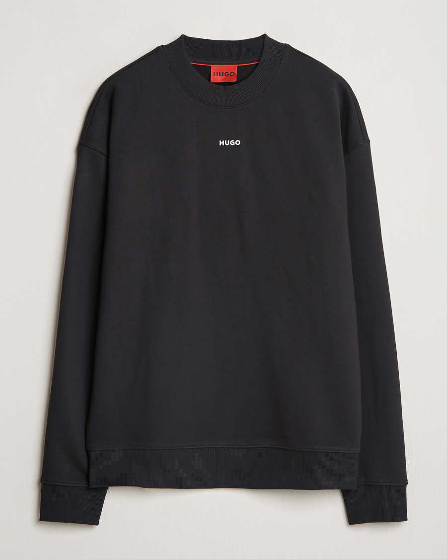 Herren | Pullover | HUGO | Dapo Crew Neck Sweatshirt Black